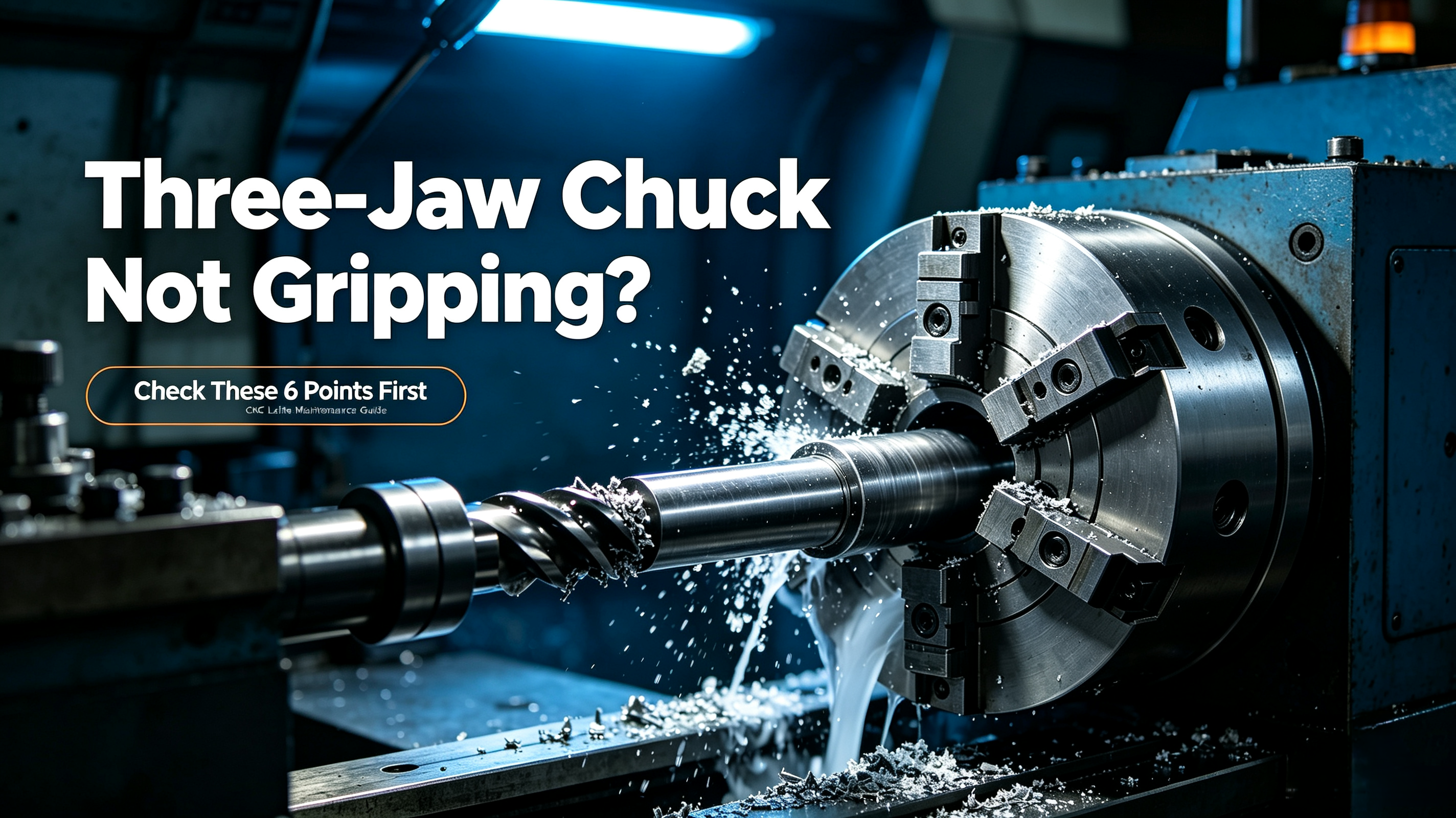 Three-Jaw Chuck Not Gripping Tightly? Don&rsquo;t Replace It Yet &mdash; Check These Points First